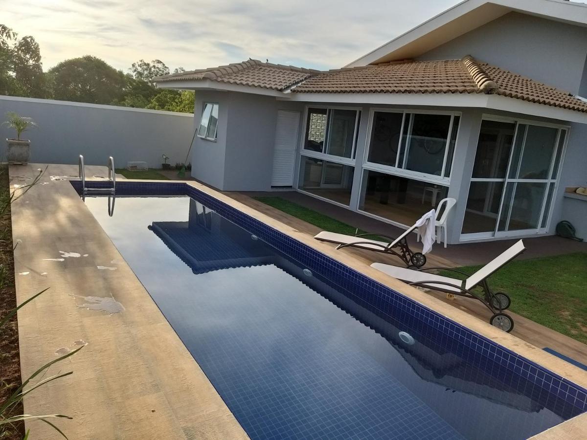 Casa Piscina Climatizada Santa Barbara Resort #Casadecampo131 Águas de Santa Barbara Dış mekan fotoğraf