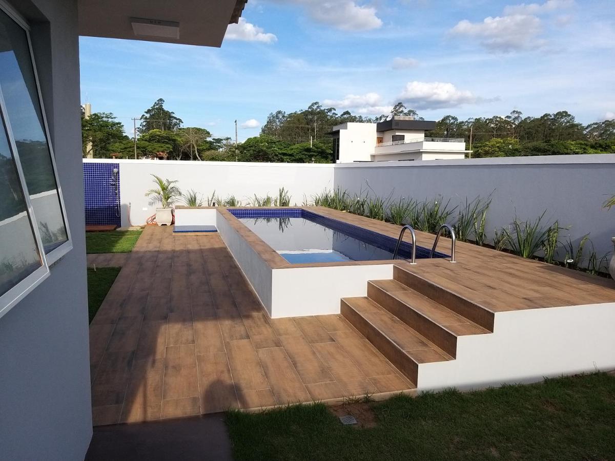 Casa Piscina Climatizada Santa Barbara Resort #Casadecampo131 Águas de Santa Barbara Dış mekan fotoğraf